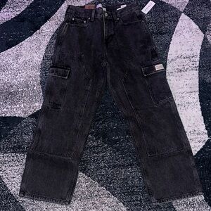 PacSun Charcoal Cargo Pants